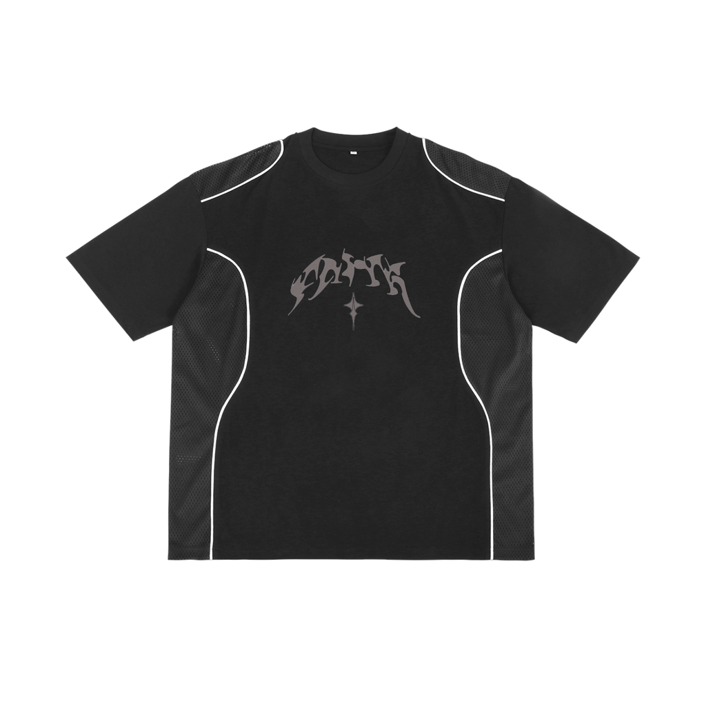 Faith Contrast Piped Panel T-Shirt