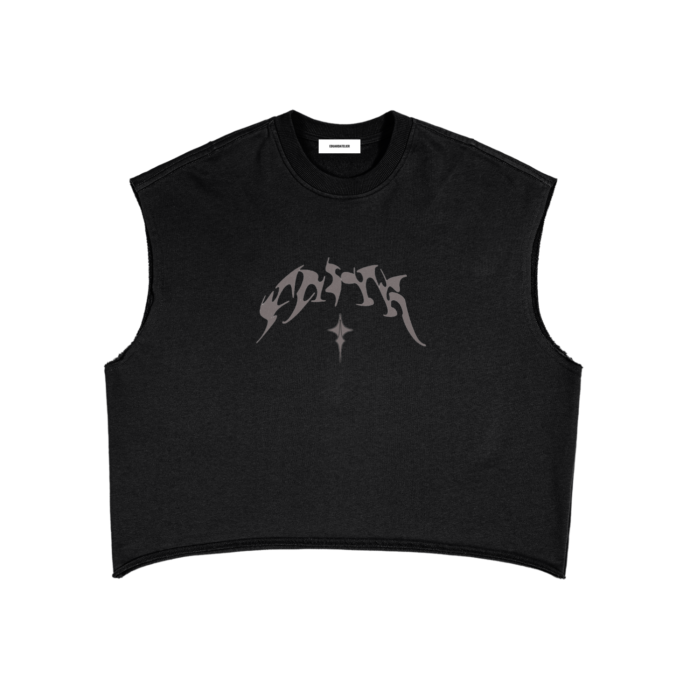Faith French Terry Boxy Tank Top