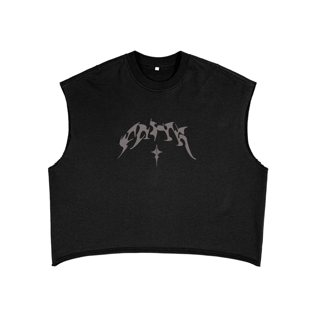 Faith French Terry Boxy Tank Top