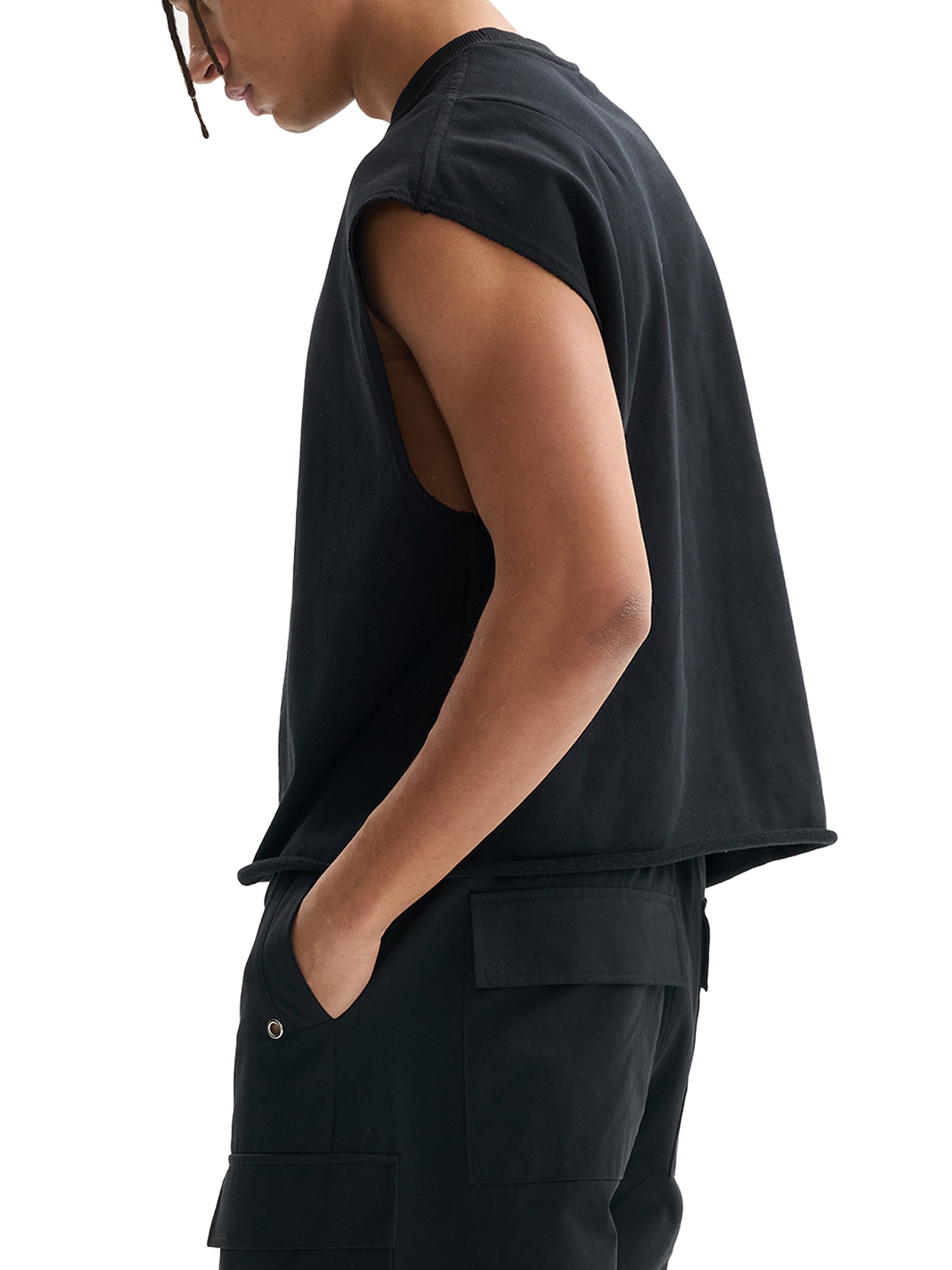 Faith French Terry Boxy Tank Top