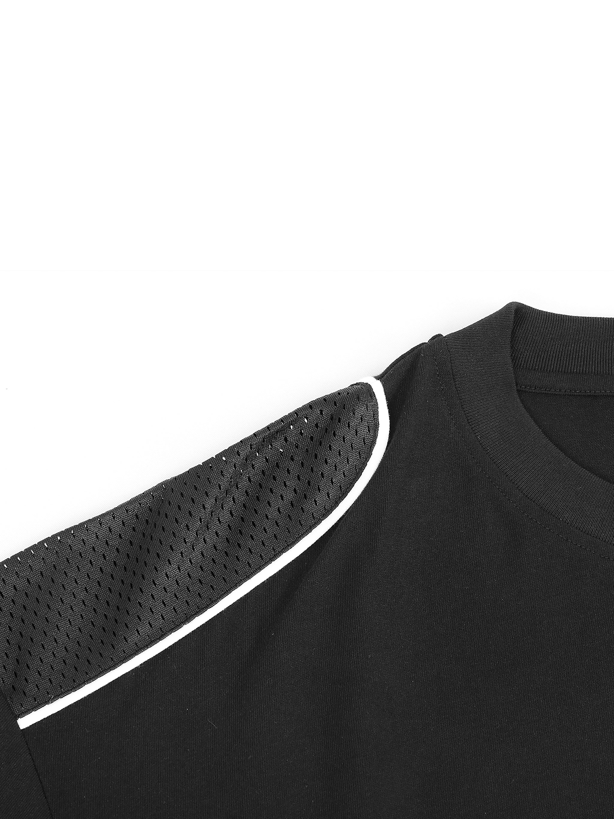 Faith Contrast Piped Panel T-Shirt