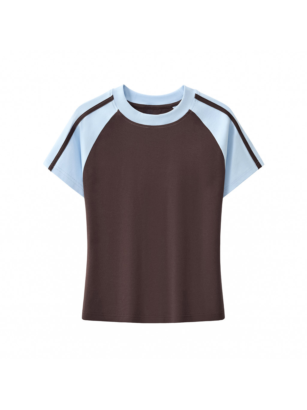 bodycon tshirt,contrast t-shirt,outfit,ootd,trendy shirt,fall shirts,gift for her,seasonal shirt,women's shirts,essential shirts